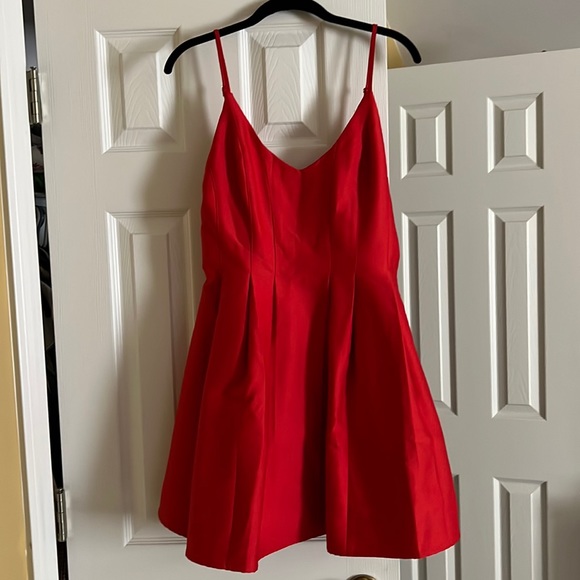 DO+BE Dresses & Skirts - Chic Red Dress spaghetti strap